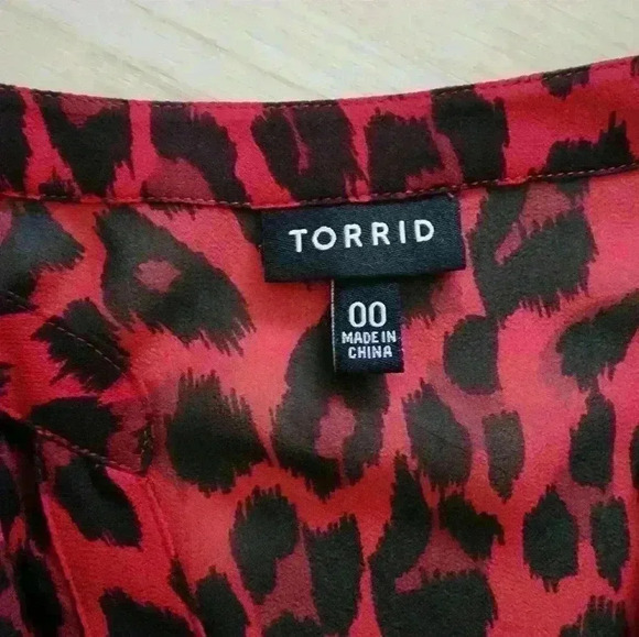 Torrid leopard tunic size 00 - Picture 7 of 8